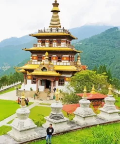 Khamsum Yulley Namgyal Diamond Painting