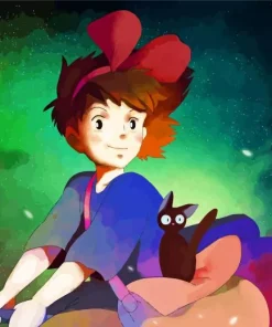 Kiki And Jiji Diamond Painting