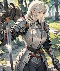 Knight Armor Anime Diamond Painting