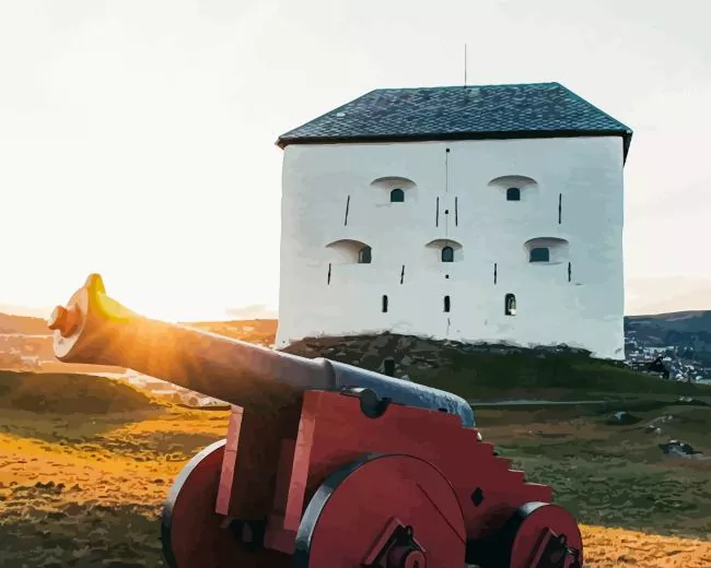 kristiansten fortress Diamond Dotz Kristiansten Fortress Diamond Painting