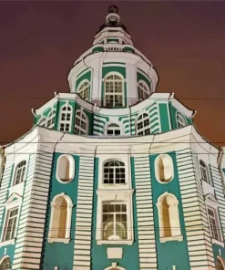 Kunstkamera Museum Building Diamond Painting