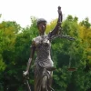 Lady Justice With Sword Statue Diamond Painting