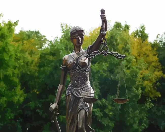 lady justice with sword statue Diamond Paintings Lady Justice With Sword Statue Diamond Painting