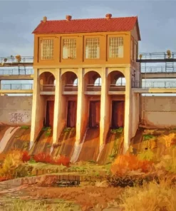 Lake Overholser Oklahoma Diamond Painting