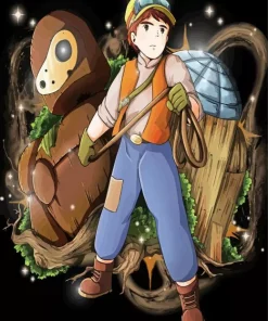 Laputa Pazu Diamond Painting