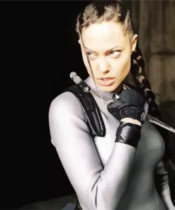 Lara Croft Angelina Jolie Diamond Painting