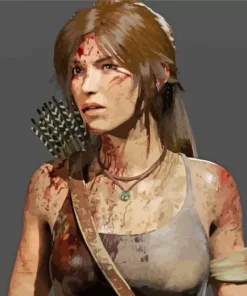 Lara Rise Of The Tomb Raider Diamond Painting