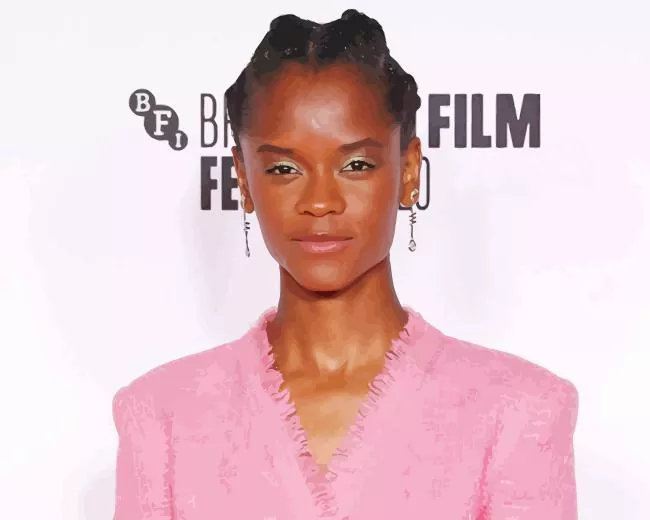 letitia wright Diamond By Numbers Letitia Wright Diamond Painting