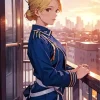 Lieutenant Riza Hawkeye Diamond Painting