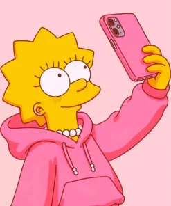 Lisa Simpson Diamond Painting