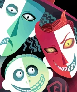 Lock Shock And Barrel Diamond Painting