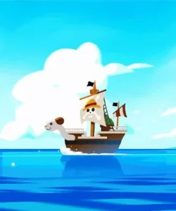 One Piece Ship Diamond Painting