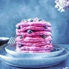 Purple Pancakes Diamond Painting