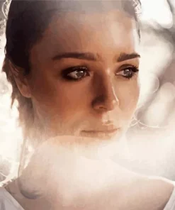 Sad Eyes Girl Diamond Painting