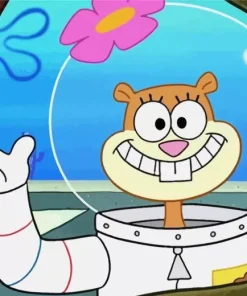 Sandy Cheeks Diamond Painting