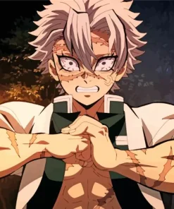 Sanemi Shinazugawa Diamond Painting