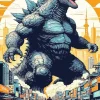 Shin Godzilla Diamond Painting