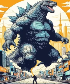 Shin Godzilla Diamond Painting