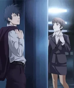 Shinya Kogami And Akane Diamond Painting