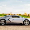 Silver Bugatti Veyron Car Diamond Painting