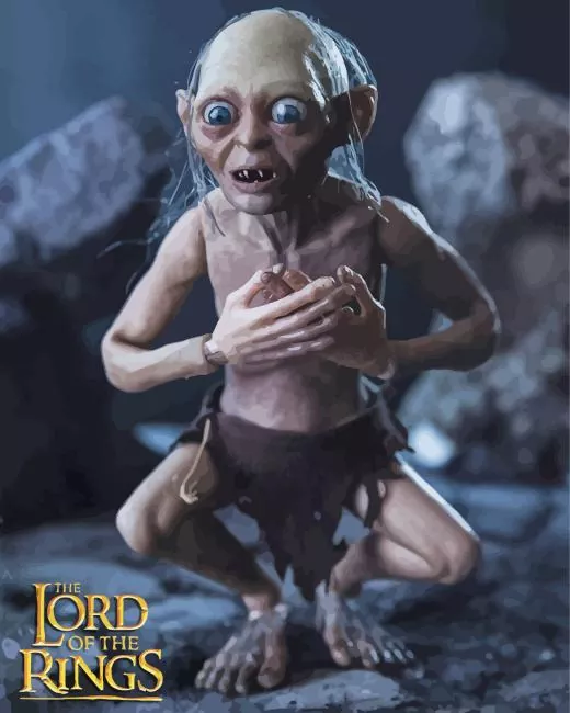 smeagol lord of the rings Diamond Paintings Smeagol Lord Of The Rings Diamond Painting