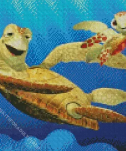 Squirt Finding Nemo Diamond Painting
