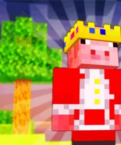 Technoblade Diamond Painting