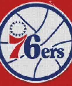 The 76ers Logo Diamond Painting