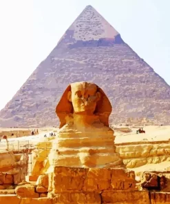 The Great Sphinx Of Giza In Egypt Diamond Painting