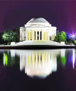 Thomas Jefferson Memorial Diamond Painting