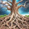 Tree Roots Diamond Painting