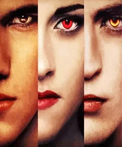 Twilight Eyes Diamond Painting