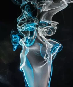 White Smoke Diamond Painting