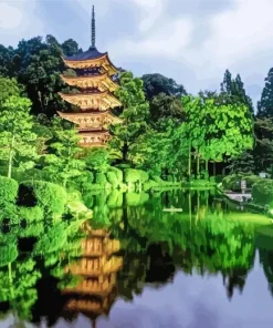 Yamaguchi Kozan Park Diamond Painting