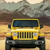 Yellow Jeep Wrangler Diamond Painting