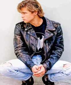 Young Brad Pitt Diamond Painting