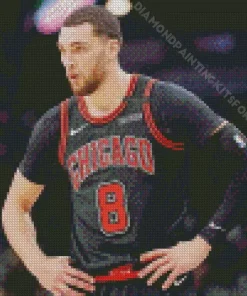 Zach Lavine Diamond Painting