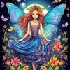 Butterfly Fairy Diamond Painting