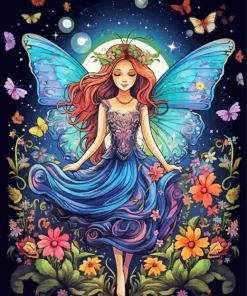 Butterfly Fairy Diamond Painting