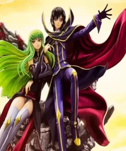 Code Geass Lelouch And CC Diamond Painting
