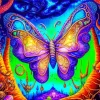 Fantasy Psychedelic Butterfly Diamond Painting