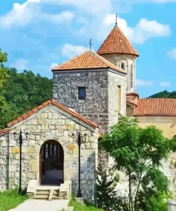 Gelati Monastery Art Diamond Painting