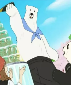 Shirokuma Cafe Anime Diamond Painting