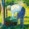 The Gardener Georges Seurat Diamond Painting
