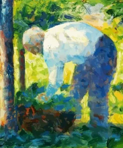 The Gardener Georges Seurat Diamond Painting