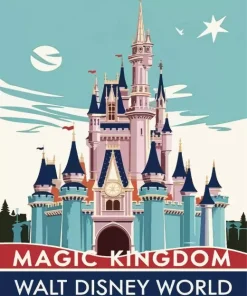 Walt Disney Orlando Florida Diamond Painting