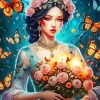 Butterfly Bride Diamond Painting