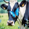 Butterfly Cow Diamond Painting