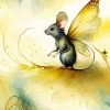 Butterfly Mouse Diamond Painting