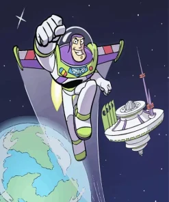 Buzz Lightyear Art Diamond Painting